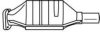 AKS DASIS SG12336 Catalytic Converter